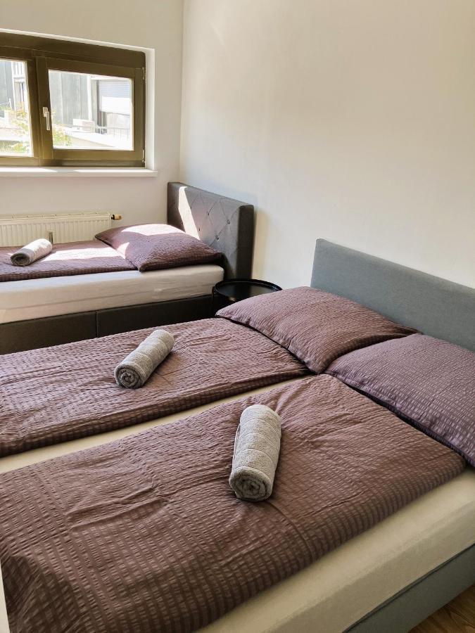 Aspern Nationalpark Apartment Wien Exteriör bild